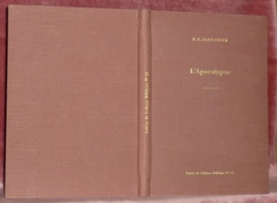 L’Apocalypse ou la Révélation de Jésus-Christ comme Juge de la Terre. Cahier de Culture Biblique, N°11.