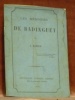 Les Mémoires de Badinguet.. RAMIER, E.