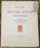 Edouard Schuré à travers son écriture. Avec un buste de Madame Marguerite Syamour et cinq facsimilés d’autographe.. SCHULER, Rose-Alsa.