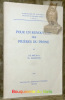 Pour un renouveau des prières du Prône. Collection Paroisse et Liturgie.. Molin, J.B. - Maertens, Th.