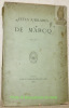 Fêtes jubilaires de Marcq 1840-1891.. 