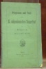 Programm und Text zum 15. eidgenössischen Sängerfest in Luzern den 5, 6. und 7 Juli 1873.. 