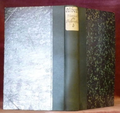 Manuel de philosophie pour la préparation au baccalauréat à l’usage des séminaires & des collèges ecclésiastiques.Tome III: Théodicée -Morale ...