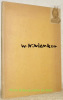 Walter Kurt WIEMKEN 1907-1940.3 Farbtafeln und 37 Schwarzweiss-Tafeln. Auswahl und Einführung von Georg Schmidt. erinnerungen an Walter Kurt Wiemken ...