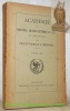 Académie des sciences, belles-lettres & arts de Besançon. Procès-verbaux & mémoires.Année 1894.. 