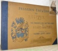 Fassaden-Entwürfe für Brautzen. Das Ergebnis des Wettbewerbes der Stadt Bautzen. Achtzig Tafeln.. LANDE, Richard.