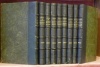 Bulletin mensuel de la Facult&eacute; des Lettres de Poitiers. Ann&eacute;es 1885 (3e ann&eacute;e) &agrave; 1893. 9 Volumes.. 
