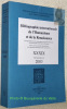 BIBLIOGRAPHIE internationale de l’Humanisme et de la Renaissance XXXIX.Travaux parus en 2003.Ouvrage publié sur la recommandation du Conseil ...