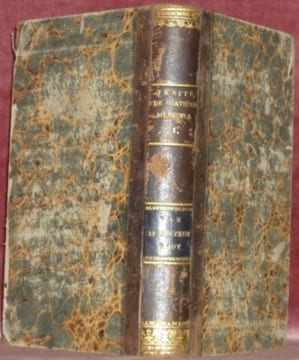 Traité de Matière Médicale et de Thérapeutique appliquée à chaque maladie en particulier. Tome premier: Matière Médicale.. FOY, F.