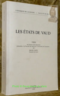 Les Etats de Vaud. Thèse.