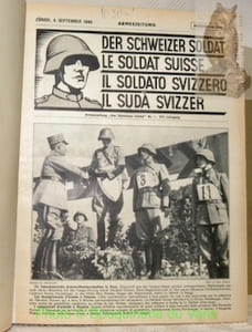 LE SOLDAT SUISSE. DER SCHWEIZER SOLDAT. IL SOLDATO SVIZZERO. IL SUDA SVIZZER. Armeezeitung “Der Schweizer Soldat”. XVI. Jahrgang. - 1940-1941. Nr. 1 - Nr. 26. 1941 - Nr. 27 - Nr. 52. 2 Bände. 2 Volumes.