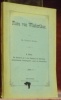 Flora von Winterthur. I. Teil: Die Standorte der in der Umgebung von Winterthur wildwachsenden Phaneogamen, sowie der Adventivflora.. KELLER, Dr. ...
