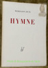 Hymne.. JOUVE, Pierre Jean.