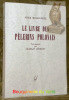 Le Livre des Pèlerins Polonais. Texte présenté par Charles Journet.. MICKIEWICZ, Adam.