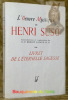 L’Oeuvre Mystique d’Henri Suso. Livre II: Livret de l’Eternelle Sagesse. Introduction et traduction du R. P. Benoit de Lavaud.. SUSO, Henri.