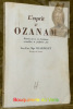 L’esprit d’Ozanam. Pensées sur la vie chrétienne recueillies et préfacées par Mgr. Villepelet.. VILLEPELET, Mgr.  OZANAM, Frédéric.