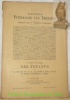 Der Tetanus. Von Prof. Dr. E. von Leyden und Dr. Ferdinand Blumenthal.Specielle Pathologie und Therapie. Hrsg. Hermann Nothnagel. V. Band, II. Theil.. ...