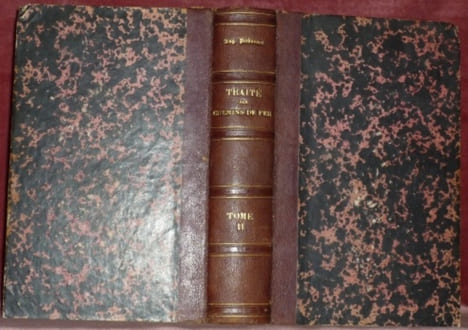 Traité élémentaire des Chemins de Fer. Tome second.. PERDONNET, Aug.