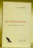 La Krotzeranna. Drame en 4 actes. Deuxième édition.. THURLER, Louis.