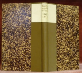 Feuille populaire Suisse. Choix de lectures instructives et amusantes sur l’éducation, la science, l’Histoire de l’Humanité et de la Patrie, la Littérature et la Morale, extraites des meilleures écrivains contemporains, nationaux et étrangers, avec une revue du mouvement progressif des classes ouvrières, et des fragmens inédits sur la nationalité suisse et le développement populaire. Année 1840 et 1841, reliées ensembles.