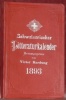 Schweizerischer Litteratur-Kalender auf das Jahr 1893.Erster Jahrgang.. HARDUNG, Victor.