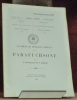 Synthèse de quelques dérivés de la parafuchsone. Mémoires de la Société fribourgeoise des sciences naturelles. Chimie. Vol. IV. Fasc. 1.. Bistrzycki, ...