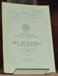 Les Muscinées observées dans le canton de Fribourg. I. Les Mousses. Contribution à l’étude de la flore cryptogamique fribourgeoise. Mitteilungen der naturforschenden Gesellschaft in Freiburg. Mémoires de la Société Fribourgeoise des Sciences Naturelles. Botanique. Vol. II. Fasc. 2.