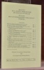 Bulletin de la Société Fribourgeoise des Sciences Naturelles. Vol. 73.Bulletin der Naturforschenden Gesellschaft Freiburg.- B. Michaud. Les ...