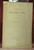 Revue Géologique Suisse pour l’année 1881. XI.I. FAVRE, Ernest.