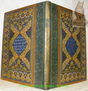La Guirlande de l’Iran. Poèmes de Firdousi - Nizâmi - Omar Kheyyam - Saadi - Hâfiz. Adaptations de René Patris. Ving-cinq miniatures persanes.. ...