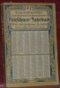 KÜRSCHNER Jahrbuch 1912. Kalender, Merk- und Nachschlagebuch für Jedermann.Mit Hunderten von Illustrationen.. 