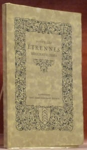 Nouvelles Etrennes Neuchâteloises 1922.