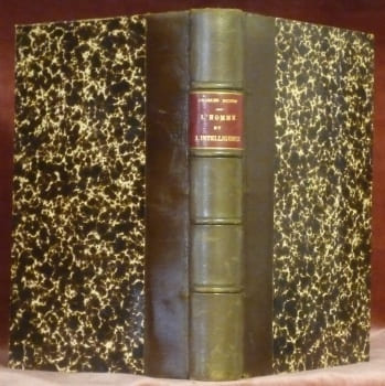 L’homme et l’intelligence. Fragments de physiologie et de psychologie.. RICHET, Charles.