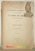 Le conflit entre les Neuchâtelois et Frédéric-le-Grand sur la question de la Ferme des Impôts du Pays de Neuchâtel (1766-1768). Etude historique.. ...