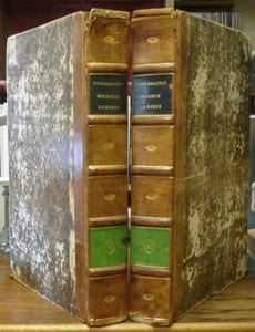 Concordantiae Bibliorum Sacrorum Vulgatae Editionis, ad recognitiorum jussu Sixti V. Pontif. Max. Bibliis adhibitam recensitae atque emendatae ac plusquam viginti quinque millibus versiculis auctae insuper et notis historicis, geographicis, chronicis locupletatae. 2 Volumes.
