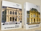 HISTOIRE de L’Université de Neuchâtel (2 volumes).Tome I : La première académie 1838-1848.Tome II : La seconde académie 1866-1909.. 