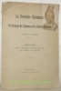 La dernière glaciation dans les Gorges de l’Areuse et le Val-de-Travers. Discours.. DUBOIS, Auguste.