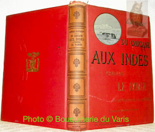Du Caucase aux Indes à travers le Pamir. Ouvrage orné de 250 dessins et croquis par Albert Pépin. Avec une carte itinéraire du voyage.