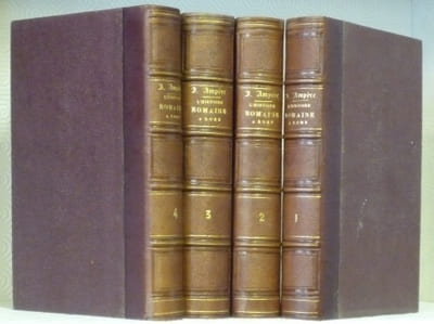 L’Histoire Romaine à Rome. Deuxième édition pour le tome 1. 4 Volumes.