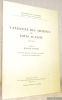 Catalogue des Archives de Louis Agassiz (1807-1873).Le Fonds appartient à l’Institut de Géologie de l’Université de Neuchâtel (Suisse).Extrait du ...