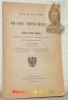 Ville de neuchâtel. Musée Historique. Notice et Guide sommaire.. MICHEL, C.-A.   VOUGA, Paul.   BAUR-BOREL, Fréd.