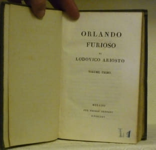 Orlando Furioso. 5 Volumes.