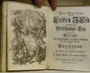 Kurze Anmerkungen über die Leiden Jesu an dem hohen Verföhnungs-Tag. . ULRICH, Caspar J. Pfr. zum Frau-Münster.