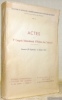 ACTES du Ve Congrès International d’Histoire des Sciences. Lausanne (30 septembre - 6 octobre 1947).Collection des Travaux de l’Académie ...