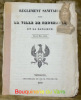 Règlement Sanitaire pour la Ville de Neuchâtel et sa banlieue. Du 25 mars 1839.. JACOTTET, P.-L.