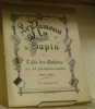 LE RAMEAU DE SAPIN. Organe du Club Jurassien. Table des Matières des 42 premières années, 1866 - 1908.. 