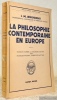 La philosophie contemporaine en Europe.Traduit d’après la deuxième édition par François Vaudou. Coll. “Bibliothèque Scientifique”.. BOCHENSKI, I. M.