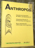 ANTHROPOS.Internationale Zeitschrift für Völker- und Sprachenkunde 105. 2010/1.International Review of Anthropology and Linguistics.Revue ...
