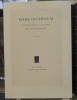 Mare Internum. Archeologia e culture del Mediterraneo. 1 - 2009.. Collettivo.