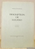 Description de Lugano.Avec 5 dessins de Sergio Emery.Coll. “Loisir des Ancienns Lectures, premier volume.” Extraits des Mémoires d’Outre-Tombe, ...